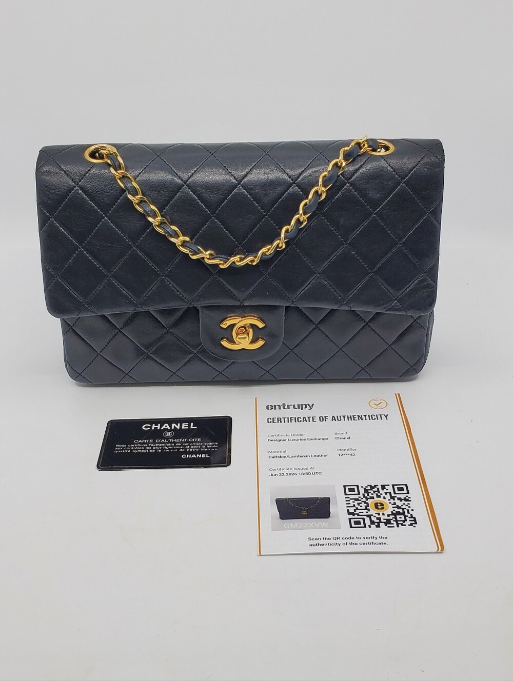 Chanel Vintage 1989 Classic Medium Double Flap
